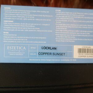 Estetica Locklan wig in Copper Sunset